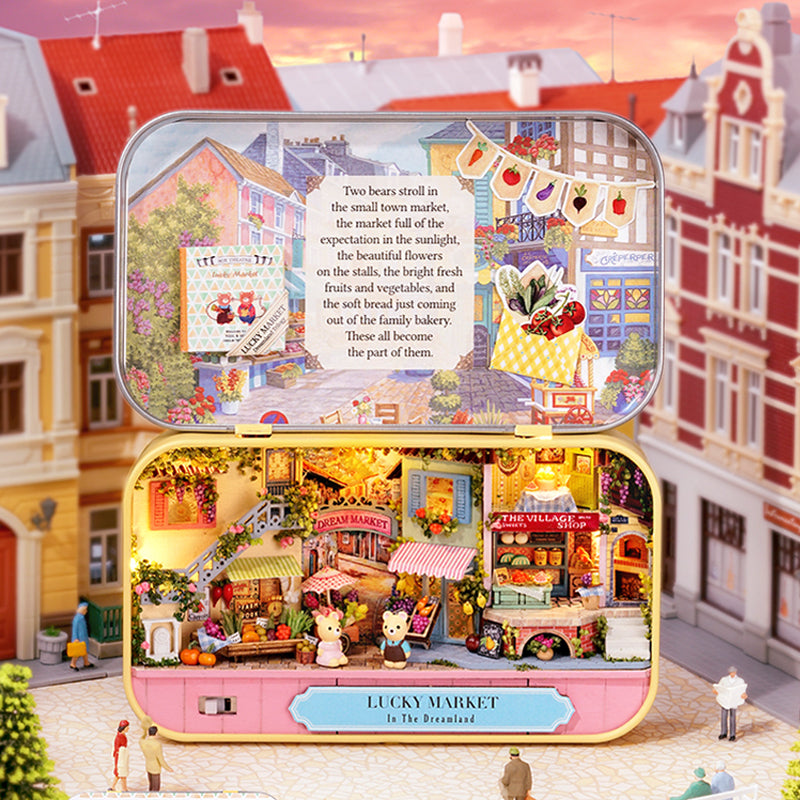 Lucky Market DIY Miniature Box Theatre