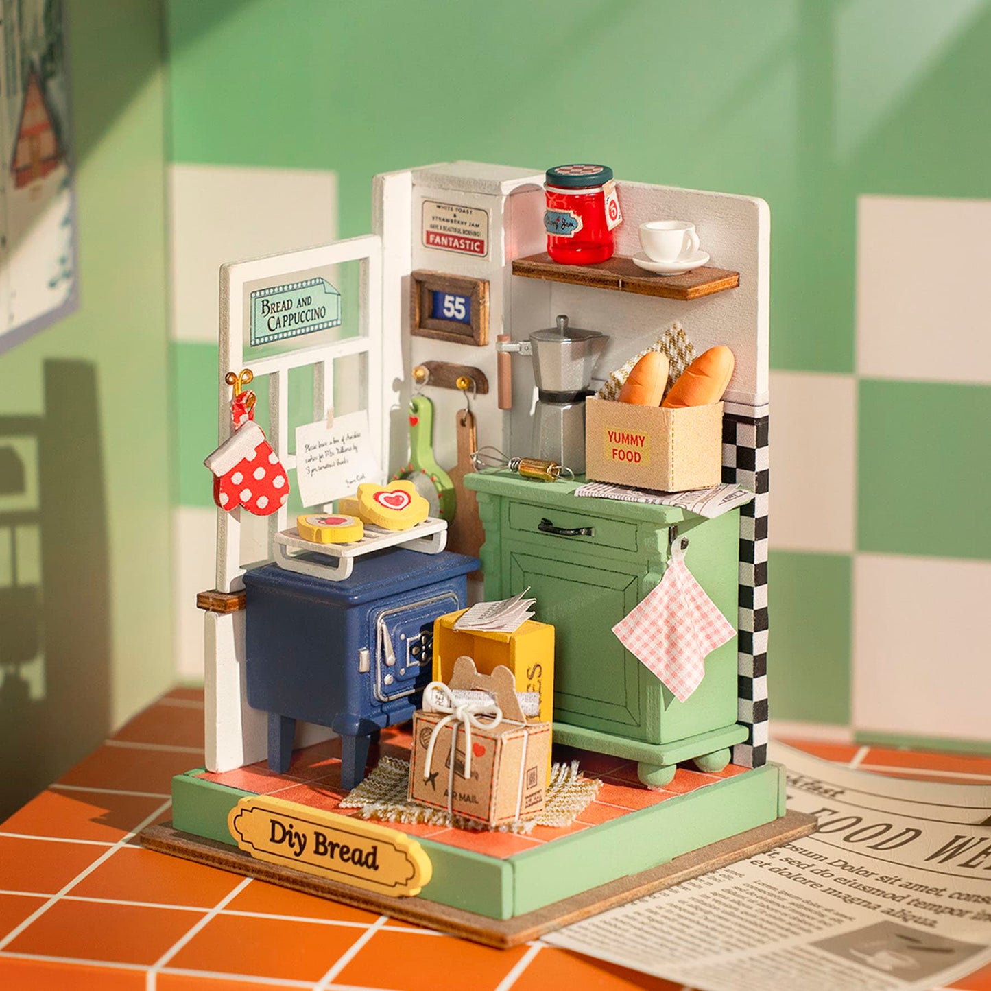 Afternoon Baking Time DIY Miniature House DS029