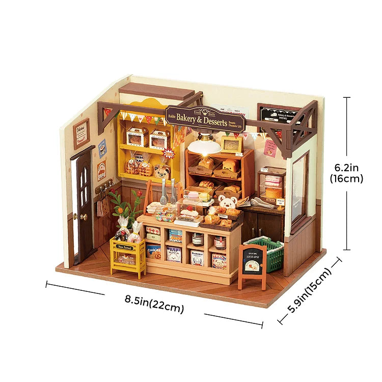 Becka Baking House DIY Miniature House Kit DG161