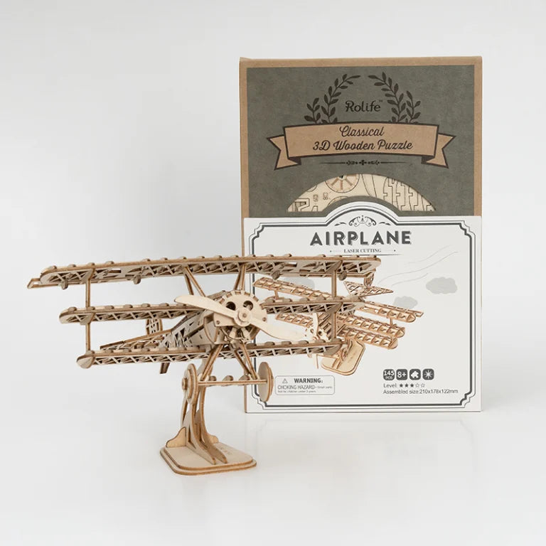 Airplane 3D Wooden Puzzle TG301