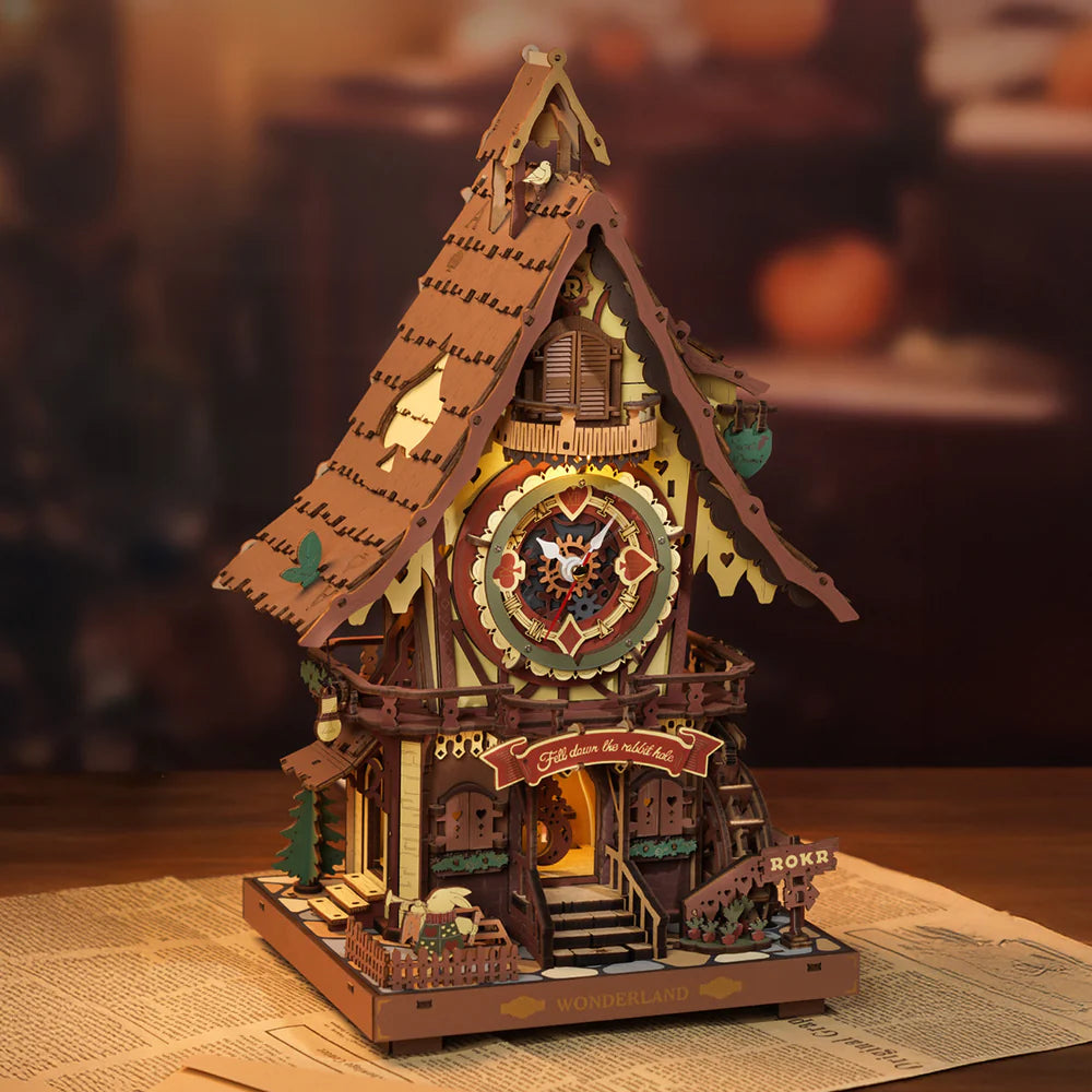 Cuckoo Clock Mechanical 3D Wooden Puzzle LC901C