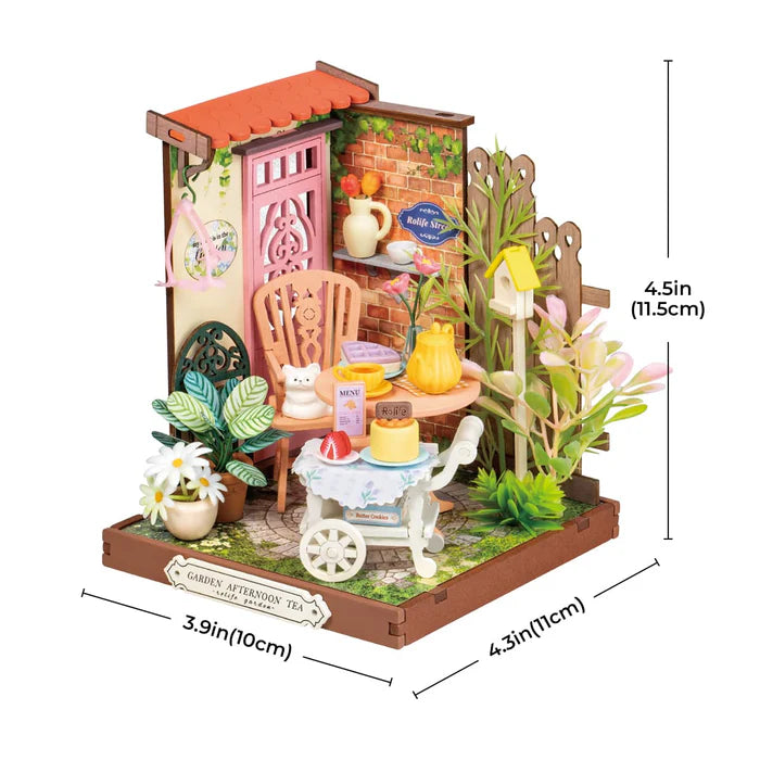 Fancy Tea Yard DIY Miniature House DS038