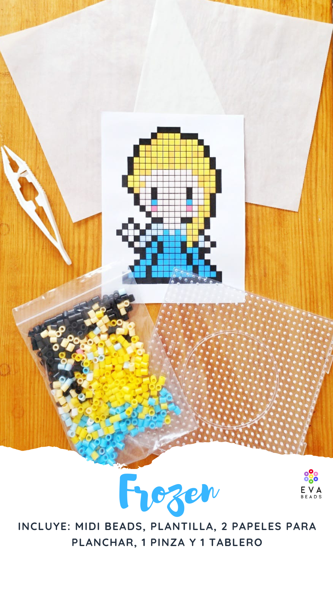 Kit Midi Beads 5mm - Frozen