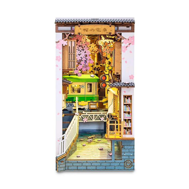 Sakura Densya DIY Book Nook Kit TGB01