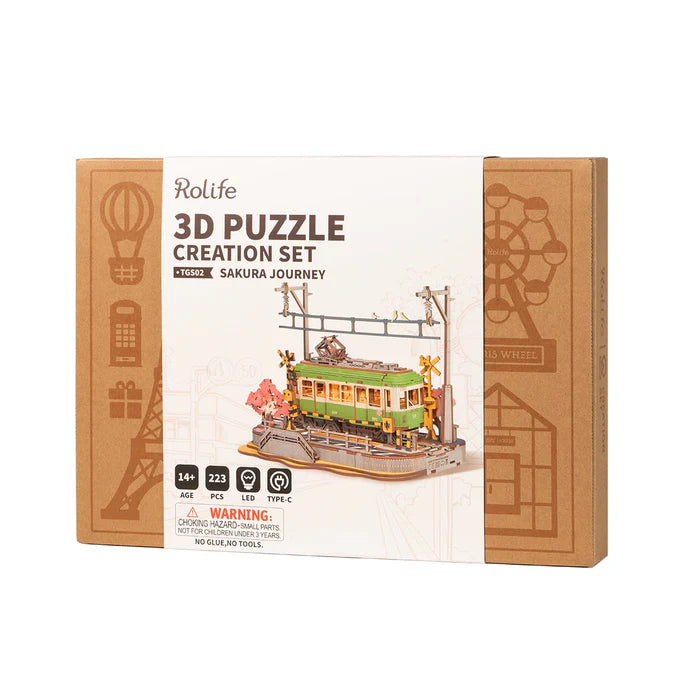 Sakura Journey 3D Wooden Puzzle TGS02