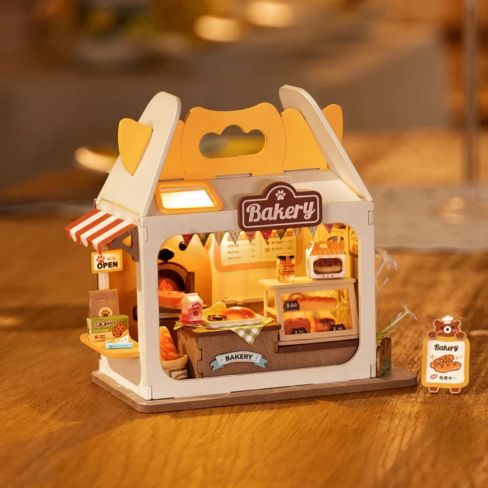 Teddy BreadBox DIY Miniature House DS033