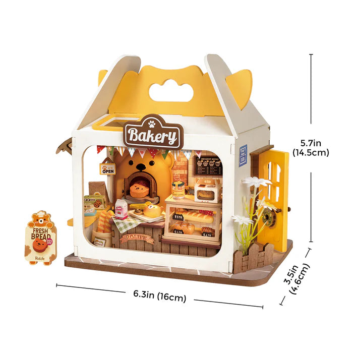 Teddy BreadBox DIY Miniature House DS033