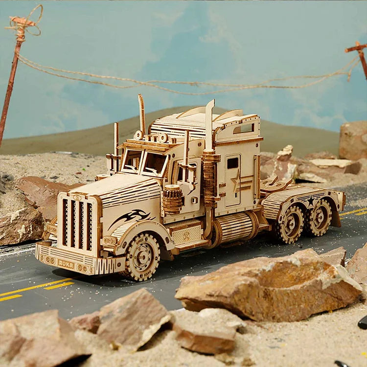 Heavy Truck 3D Wooden Puzzle MC502