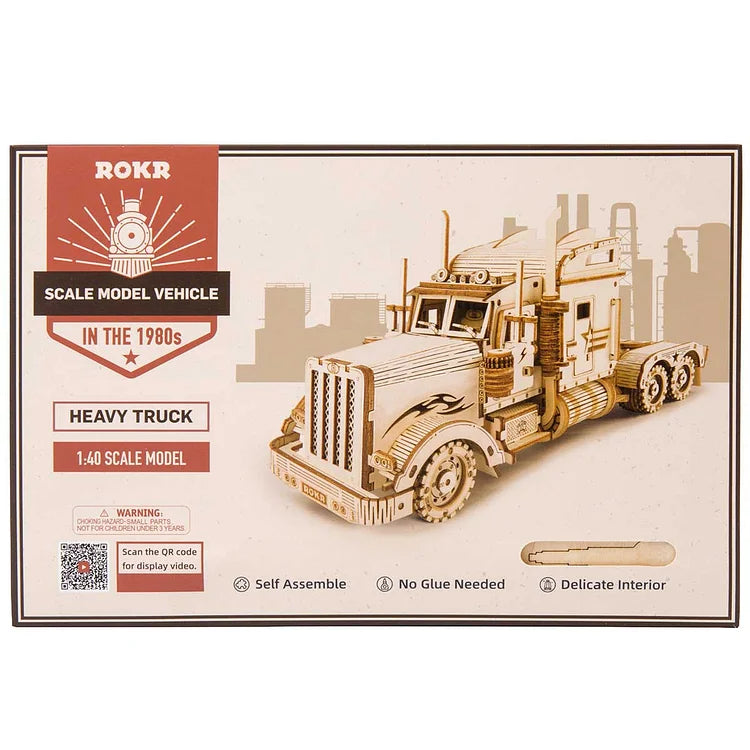Heavy Truck 3D Wooden Puzzle MC502
