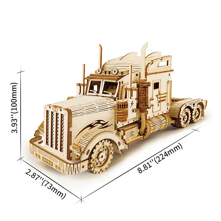 Heavy Truck 3D Wooden Puzzle MC502