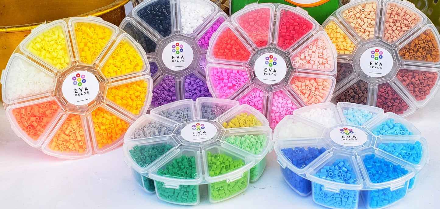 Kit Mini Beads 2.6mm Coleccion Completa (6 paletas)
