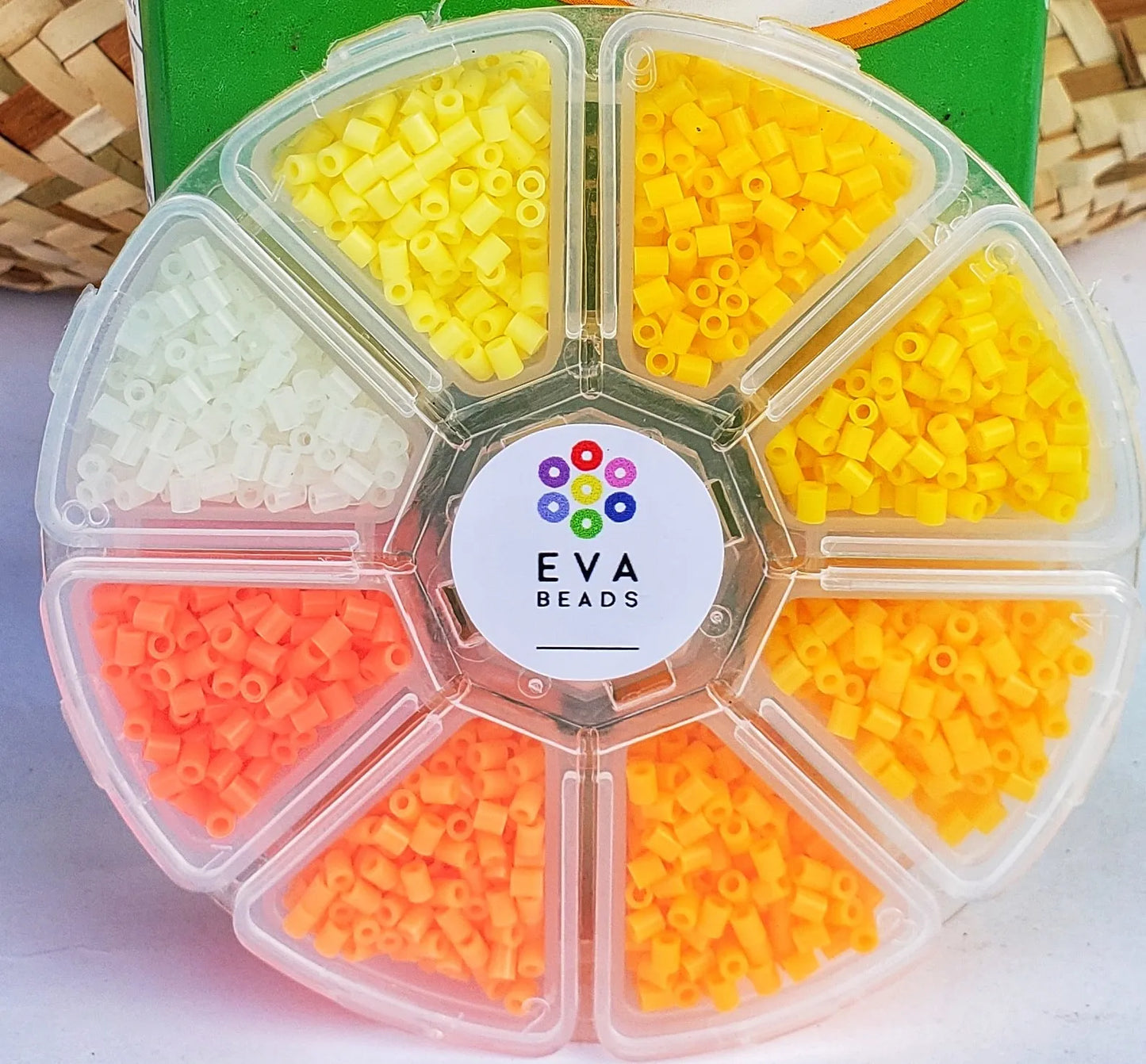 Kit Mini Beads 2.6mm - Paleta Amarillo