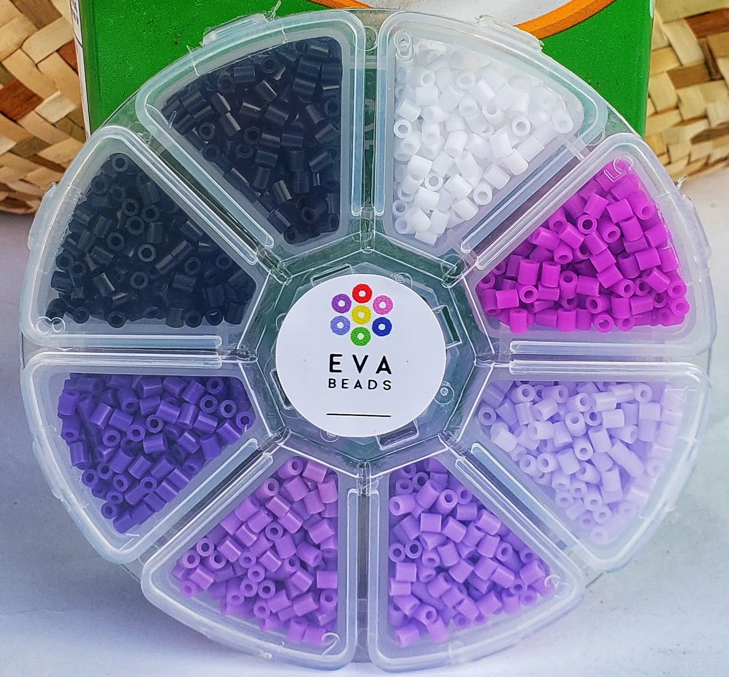 Kit Mini Beads 2.6mm - Paleta Morado