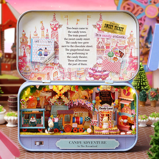 Candy Adventure DIY Miniature Box Theatre