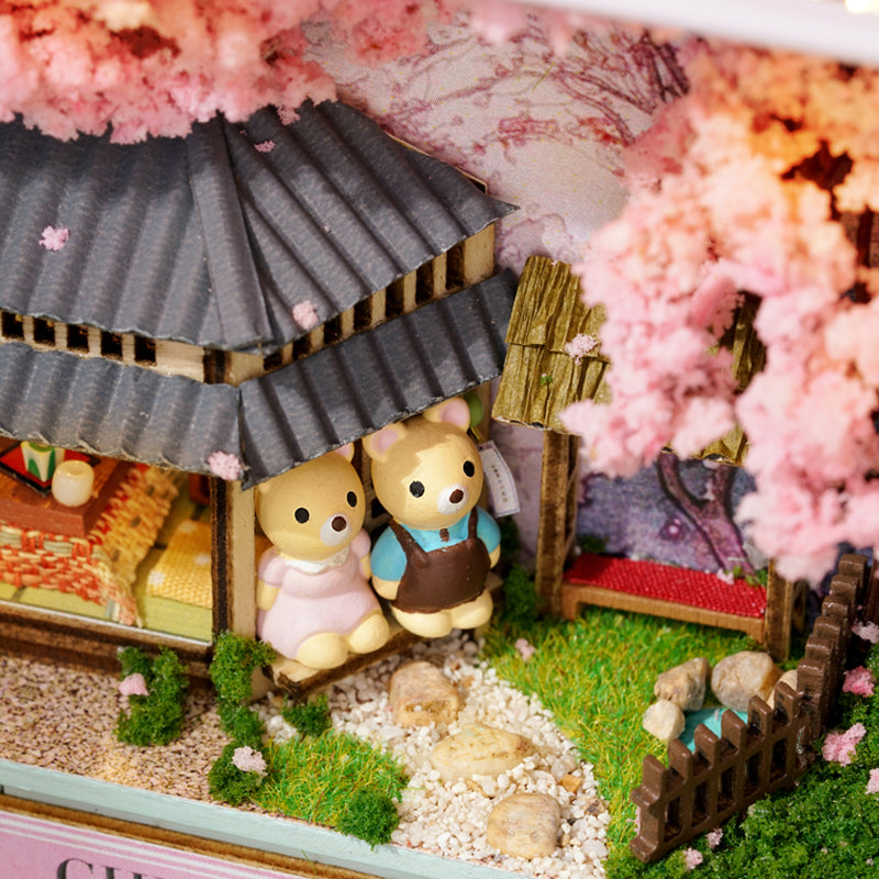 Cherry Blossoms DIY Miniature Box Theatre