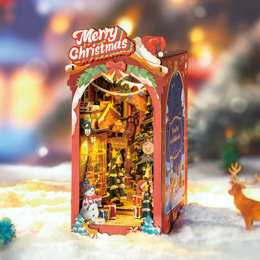 Christmas Street DIY Book Nook TGC06
