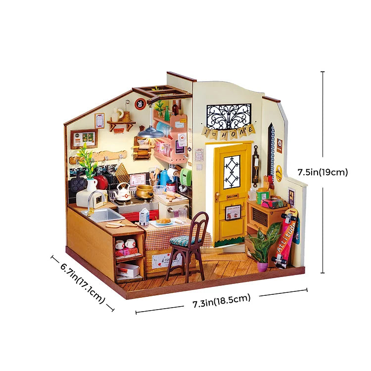 Cozy Kitchen DIY Miniature House DG159
