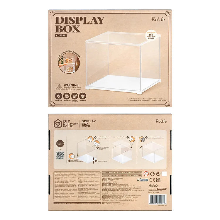 Display Box Miniature House DF03L