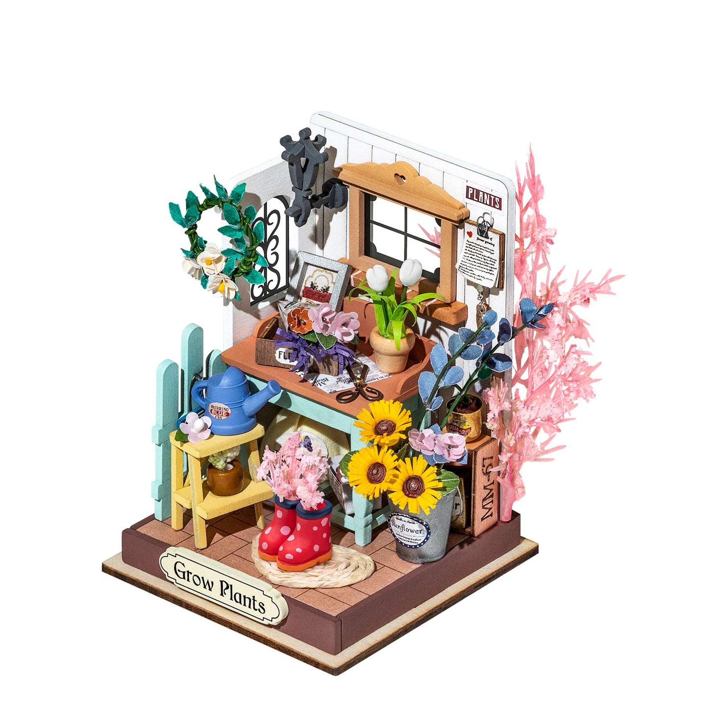 Dreaming Terrace Garden DIY Miniature House DS030