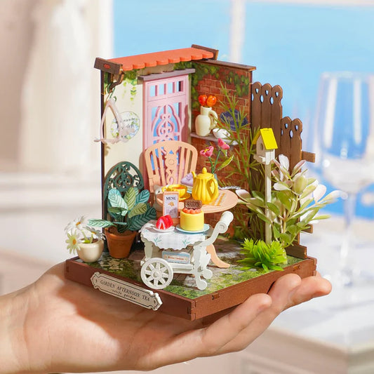 Fancy Tea Yard DIY Miniature House DS038