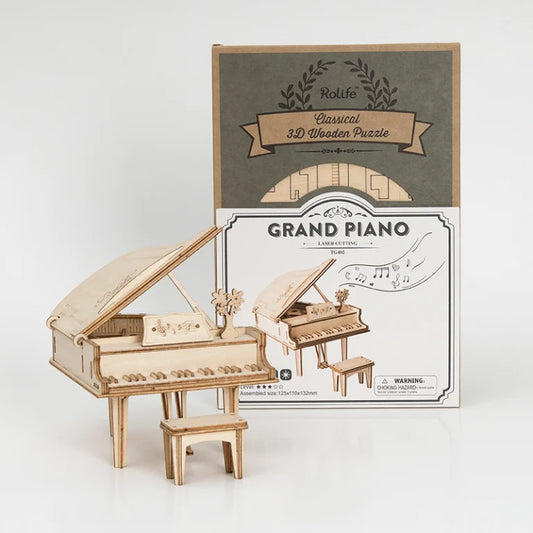Grand Piano 3D Wooden Puzzle TG402
