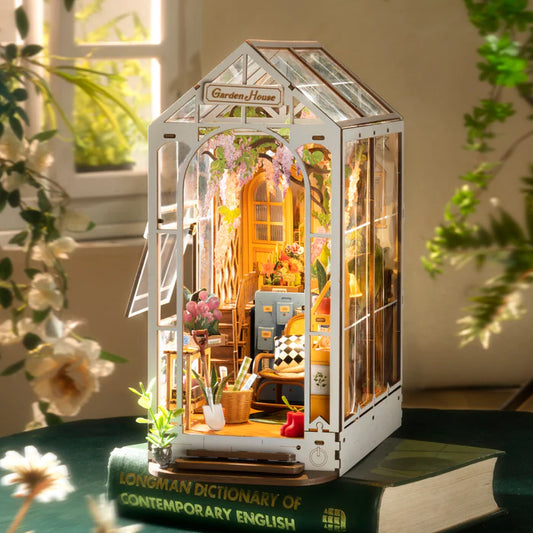 Garden House DIY Book Nook Kit TGB06