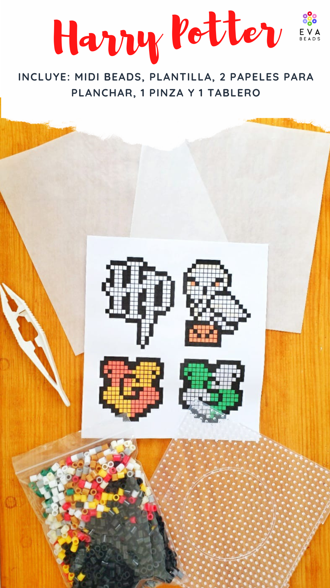 Kit Midi Beads 5mm - Harry Potter