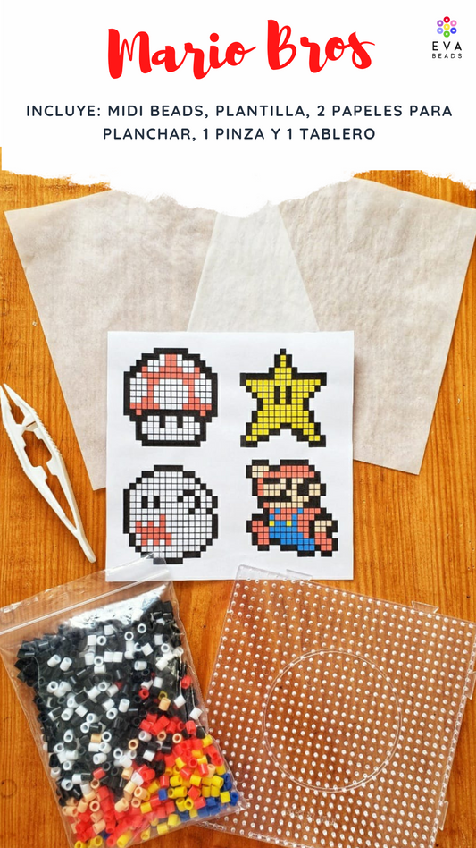 Kit Midi Beads 5mm - Mario Bros