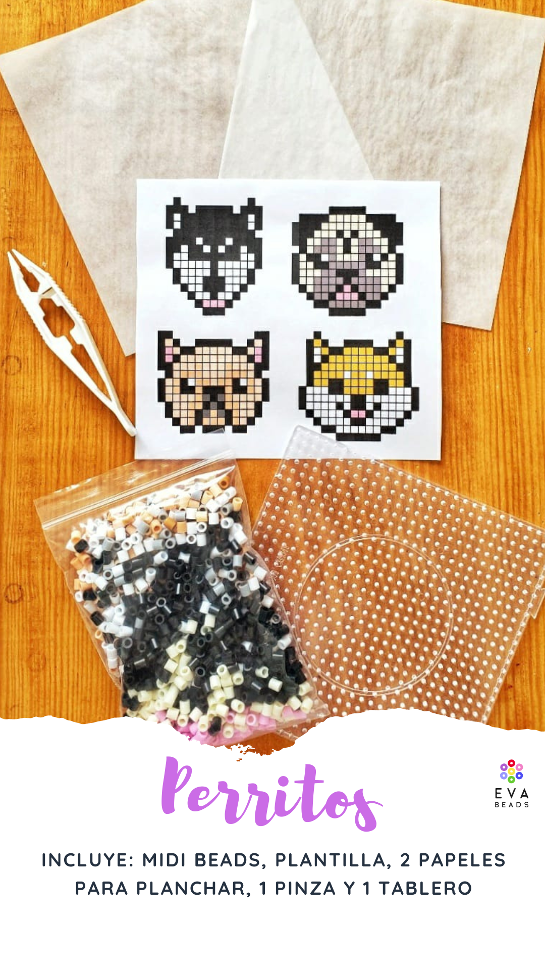 Kit Midi Beads 5mm - Perritos