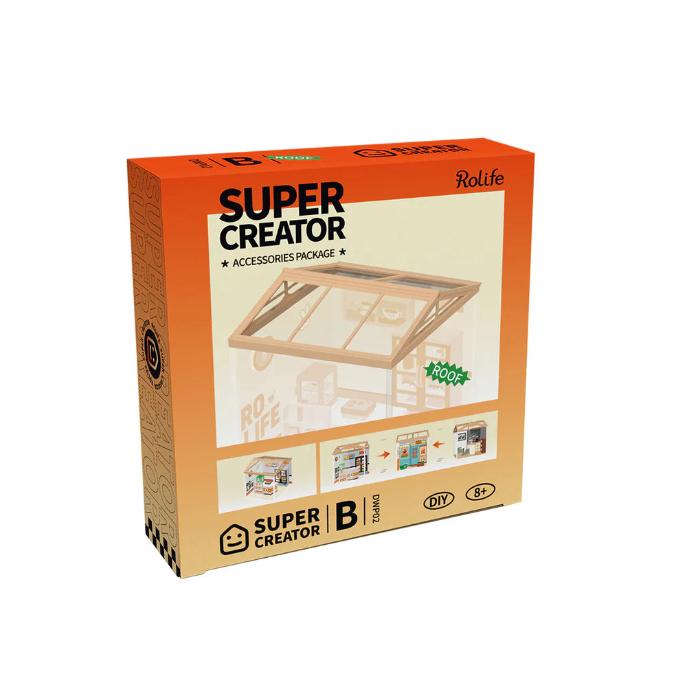 Techos para Plastic Miniature House Super Creator Roof