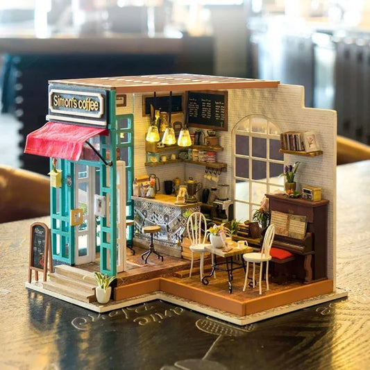 Simon Coffee DIY Miniature House DG109