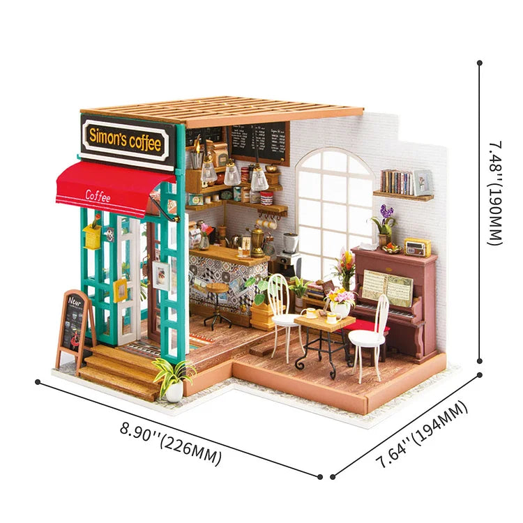 Simon Coffee DIY Miniature House DG109