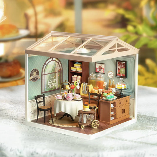 Sweet Sips Tea DIY Plastic Miniature House DW011