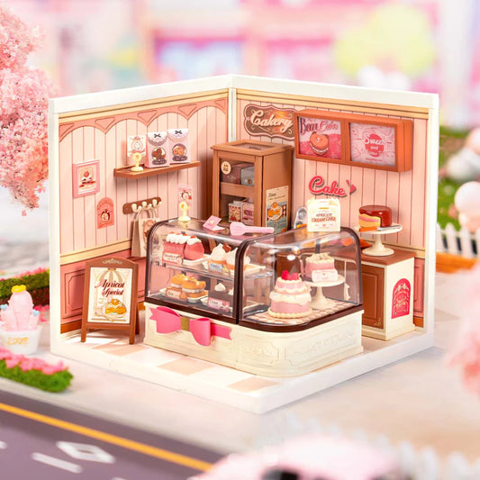 Tasty Cake Shop DIY Plastic Miniature House DW019B