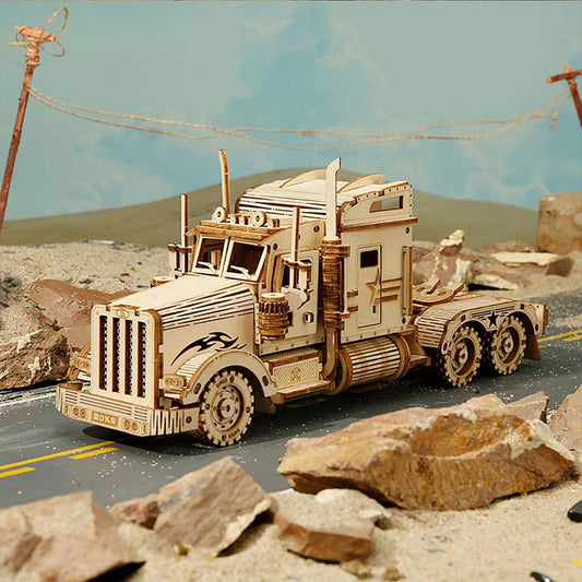 Heavy Truck 3D Wooden Puzzle MC502
