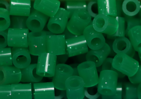 1,000 Midi Beads 5mm - Verde Transparente Escarchado #SL2